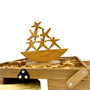 Настольная игра из дерева «Акробаты» в коробке М - фото 69966293