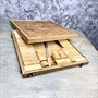 Настольная игра из дерева «Башня из колец и Закрой коробку » 2 в 1 - фото 69966374