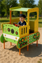 Домик-беседка "Трактор с бизи-элементами", Жу-Жу - фото 69977437