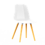 Стул SOLL (белый) PP1150W (от 12 шт) - фото 69982834