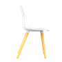 Стул SOLL (белый) PP1150W (от 12 шт) - фото 69982839