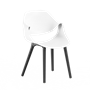 Стул SATIE B (белый) PP1119W (от 12 шт) - фото 69982897