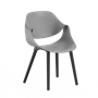 Стул SATIE B (серый new) PP1119NG (от 12 шт) - фото 69982917