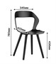 Стул SOVER B (черный) PP1118B (от 12 шт) - фото 69983008