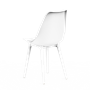 Стул SIDEN W (белый) PP1221W (от 12 шт) - фото 69983054