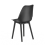 Стул SIDEN BOUCLE (черный на черных ножках) PP1214B (от 12 шт) - фото 69983094