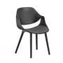 Стул SATIE SOFT B (черный) PP1210B - фото 70029096