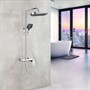 Ares Душевая стойка со смесителем ALS-615-12 Хром - фото 70058166