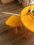 Табурет детский TEDDY, желтый 16TD0137 - фото 70221563