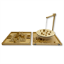 Настольная игра из дерева «Балансир и Коридор» 2 в 1 L - фото 70369439