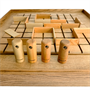 Настольная игра из дерева «Балансир и Коридор» 2 в 1 L - фото 70369441