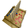 Настольная игра из дерева «4 в ряд» M - фото 70369691