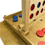 Настольная игра из дерева «4 в ряд» M - фото 70369692