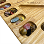 Настольная игра из дерева «Манкала (Калах)» до 4 игроков XS - фото 70418406