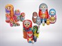 Комплект народно-патриотических игрушек для детского сада - фото 70470855