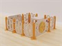 Модульный игровой манеж из коллекции «НЕГА» №2 (малый) - фото 70472064