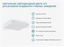 Светильник светодиодный ДВО15 VCF для душевой раздевалки учебных заведений - фото 70472225