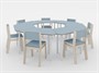 Комплекты детских столов и стульев АЛМА с телескопическими ножками для детей с 3 до 7 лет - фото 70474406