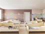 Спальная комната для детей от 3 до 7 лет 50 м² - фото 70475062