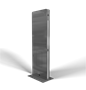 Интерактивный сенсорный киоск Black Glass Max 43" (с фасадным стеклом) (43 дюйма) - фото 70573699