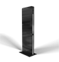 Интерактивный сенсорный киоск Black Glass Max Premium 55" (с фасадным стеклом) (55 дюймов) - фото 70573703