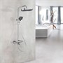 Deivon Душевая стойка с термостатическим смесителем SDI-1832 Хром - фото 70695136