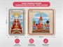 Набор стеновых панелей «Памятные места России - Кижи, Москва» - фото 70989504