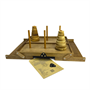 Настольная игра из дерева «Ханойские башни» M - фото 71055066